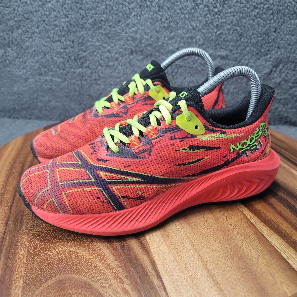 Asics Gel Noosa Tri 15 Sunrise Shoes Red Womens Sz 6 Youth Sz 4.5 Avant Garde - Picture 5 of 11